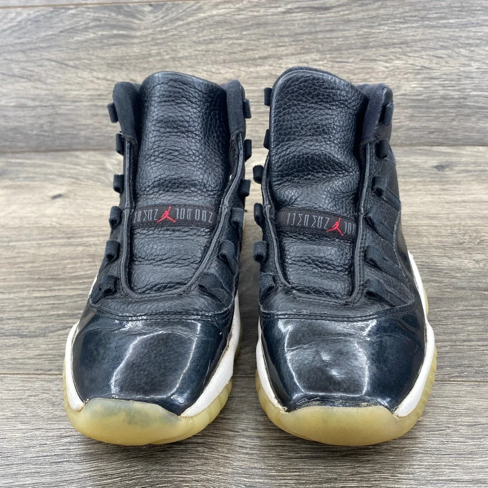 Nike Air Jordan 11 Retro Little Kids Shoes Size‎ 4Y Black Red 378038